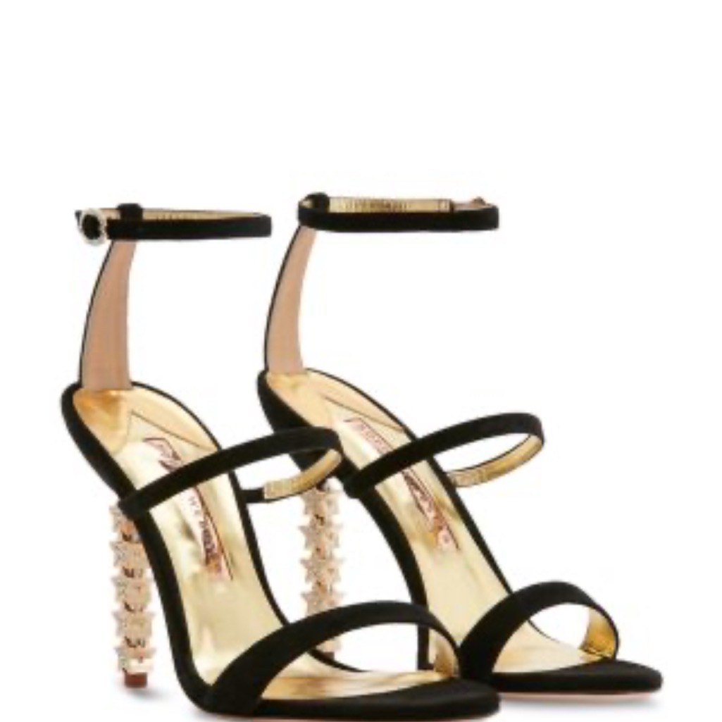 Sophia Webster Rosalind Almond Crystal Star Heel Sandal